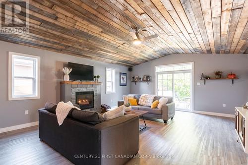 14 Cornish Street, London, ON - Indoor Photo Showing Living Room With Fireplace