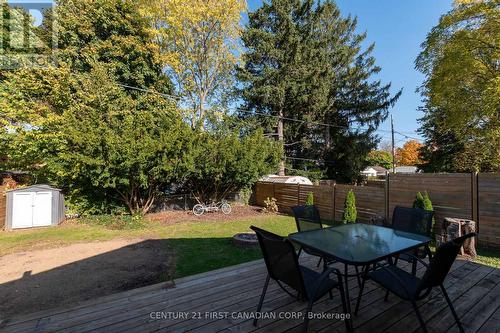 14 Cornish Street, London, ON - Outdoor With Deck Patio Veranda