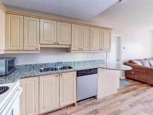 608-135 James St S, Hamilton, ON - Indoor Photo Showing Kitchen With Double Sink