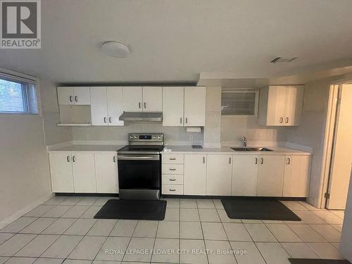 Bsmnt - 2221 Cawthra Road, Mississauga, ON - Indoor Photo Showing Kitchen With Double Sink