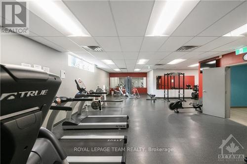 305 - 270 Brittany Drive, Ottawa, ON - Indoor Photo Showing Gym Room