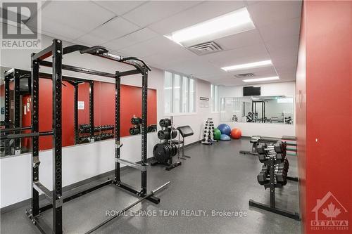 305 - 270 Brittany Drive, Ottawa, ON - Indoor Photo Showing Gym Room