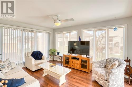 Entry to comforting 4 season sunroom ... - 51 Decaria Boulevard, Perth, ON - Indoor Photo Showing Living Room