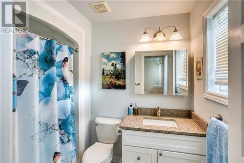 Updated 3pc ensuite ... - 51 Decaria Boulevard, Perth, ON - Indoor Photo Showing Bathroom