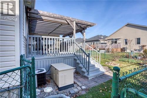 Built-in generator for year round peace of mind ... - 51 Decaria Boulevard, Perth, ON - Outdoor With Deck Patio Veranda With Exterior