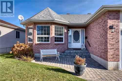 Welcoming front entrance ... - 51 Decaria Boulevard, Perth, ON - Outdoor With Deck Patio Veranda