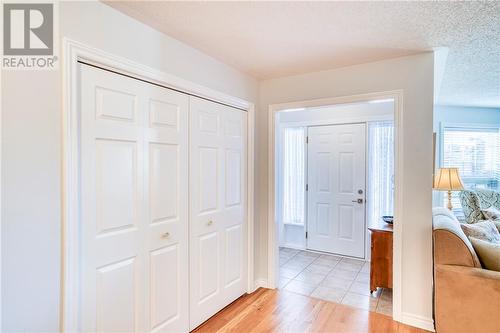 Foyer view w/interior door from garage ... - 51 Decaria Boulevard, Perth, ON - Indoor Photo Showing Other Room