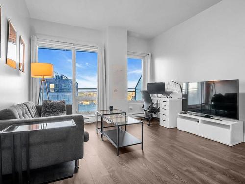 Salon - 2508-405 Rue De La Concorde, Montréal (Ville-Marie), QC - Indoor Photo Showing Living Room