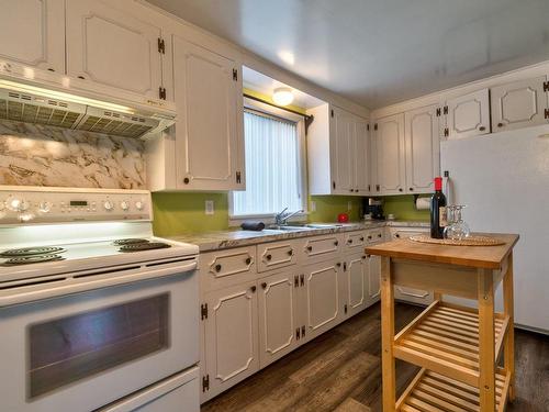 Kitchen - 322 Rue Principale, Saint-Robert, QC - Indoor Photo Showing Kitchen With Double Sink