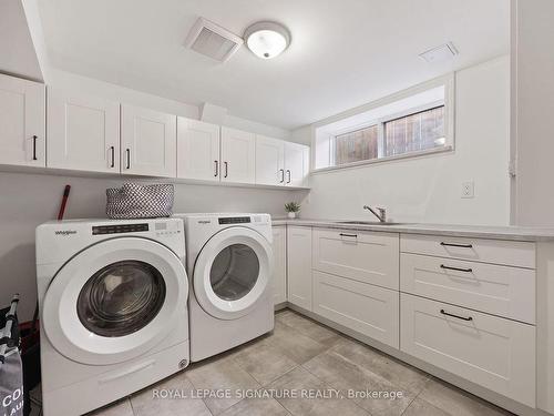 16 Stanley Ave, Toronto, ON - Indoor Photo Showing Laundry Room