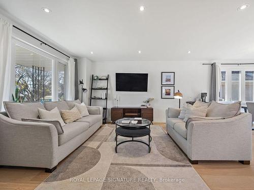 16 Stanley Ave, Toronto, ON - Indoor Photo Showing Living Room