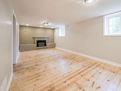 23 Birch St, Orangeville, ON - Indoor With Fireplace