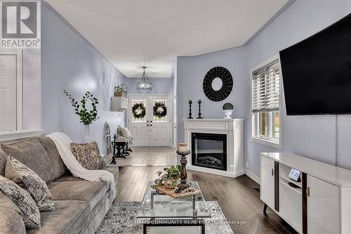 82 Terry Clayton Avenue, Brock (Beaverton), ON - Indoor Photo Showing Living Room With Fireplace