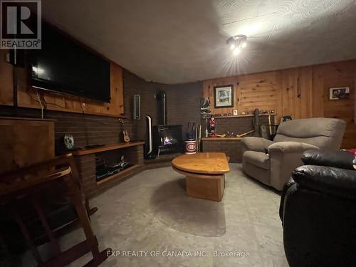 139 Brock Avenue, Timmins (Mtj - Main Area), ON - Indoor Photo Showing Living Room With Fireplace