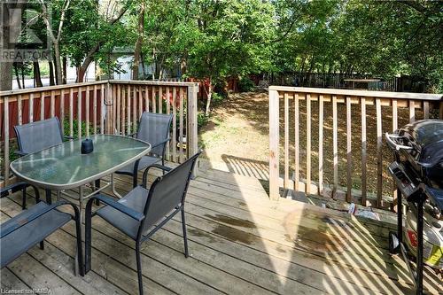 549 Alfred Street, Kingston (East Of Sir John A. Blvd), ON - Outdoor With Deck Patio Veranda