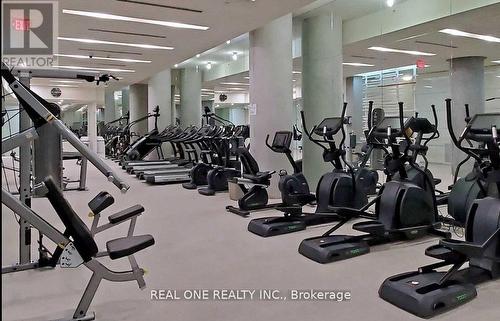 1004 - 15 Grenville Street, Toronto, ON - Indoor Photo Showing Gym Room