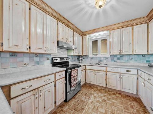 Cuisine - 455 10E Rang E., Saint-Nazaire-D'Acton, QC - Indoor Photo Showing Kitchen With Double Sink