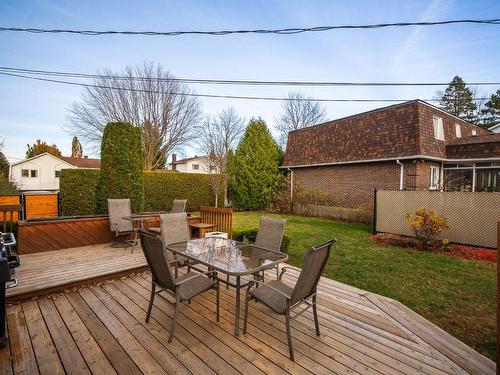 Cour - 3045 Rue Michaud, Brossard, QC - Outdoor With Deck Patio Veranda With Exterior