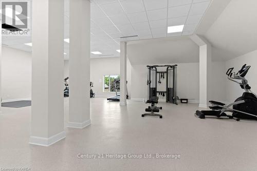 306 - 129 South Street, Gananoque, ON - Indoor Photo Showing Gym Room