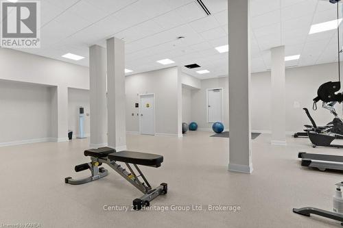 306 - 129 South Street, Gananoque, ON - Indoor Photo Showing Gym Room