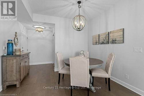 306 - 129 South Street, Gananoque, ON - Indoor Photo Showing Dining Room