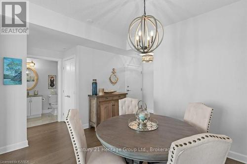 306 - 129 South Street, Gananoque, ON - Indoor Photo Showing Dining Room