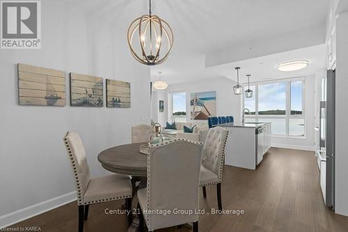 306 - 129 South Street, Gananoque, ON - Indoor Photo Showing Dining Room