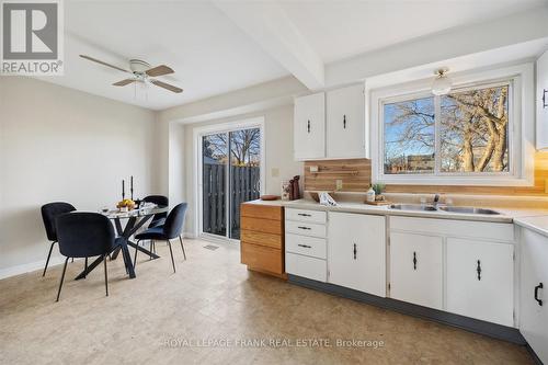 348 Pine Avenue, Oshawa (Vanier), ON - Indoor Photo Showing Kitchen With Double Sink