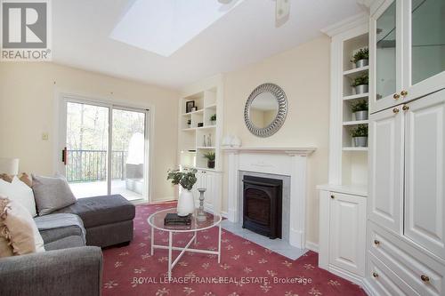 1100 Old Pye Court, Oshawa (Centennial), ON - Indoor Photo Showing Living Room With Fireplace