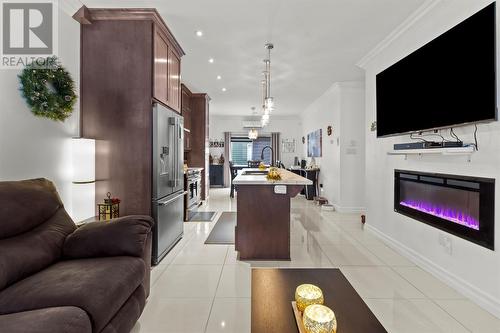 38 Paddy Kay Drive, Paradise, NL - Indoor Photo Showing Living Room With Fireplace