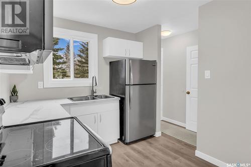 391 Cavendish Street, Regina, SK - Indoor Photo Showing Kitchen With Double Sink