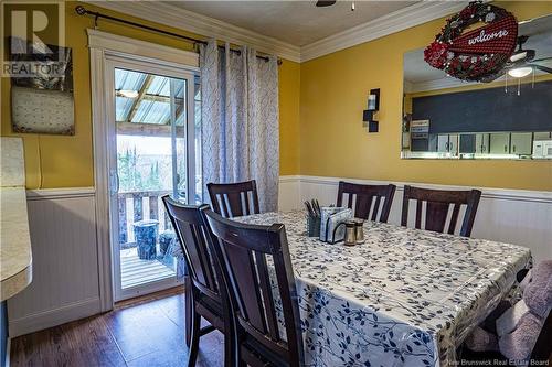 497 Penniac Road, Penniac, NB - Indoor Photo Showing Dining Room