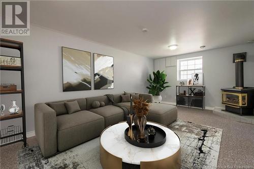 20 Parkwood Avenue, Saint John, NB - Indoor Photo Showing Living Room With Fireplace