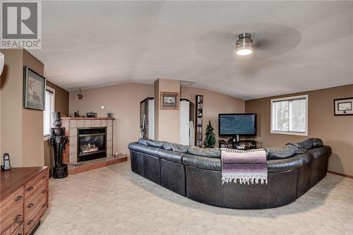 150 Baker Street, Sudbury, ON - Indoor Photo Showing Living Room With Fireplace