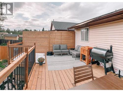 152 Fellers Avenue, Tumbler Ridge, BC - Outdoor With Deck Patio Veranda With Exterior