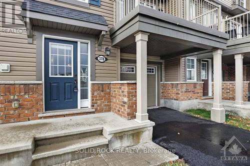 378 Willow Aster Circle, Ottawa, ON - Outdoor With Deck Patio Veranda With Facade