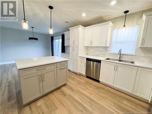 182 Melanie Street, Dieppe, NB - Indoor Photo Showing Kitchen With Double Sink