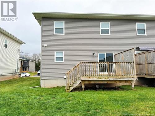 182 Melanie Street, Dieppe, NB - Outdoor With Deck Patio Veranda With Exterior