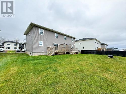 182 Melanie Street, Dieppe, NB - Outdoor With Deck Patio Veranda With Backyard With Exterior