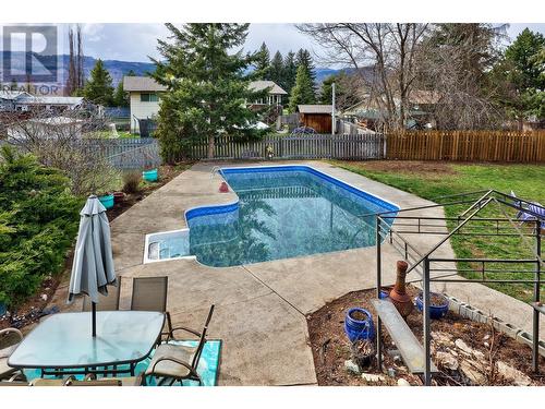 4683 Birch Lane, Barriere, BC - Outdoor With In Ground Pool With Deck Patio Veranda With Backyard