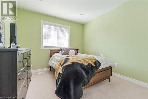 View of carpeted bedroom - 613 Black Street, Fergus, ON - Indoor Photo Showing Bedroom