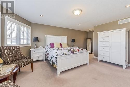 Bedroom with light colored carpet - 613 Black Street, Fergus, ON - Indoor Photo Showing Bedroom