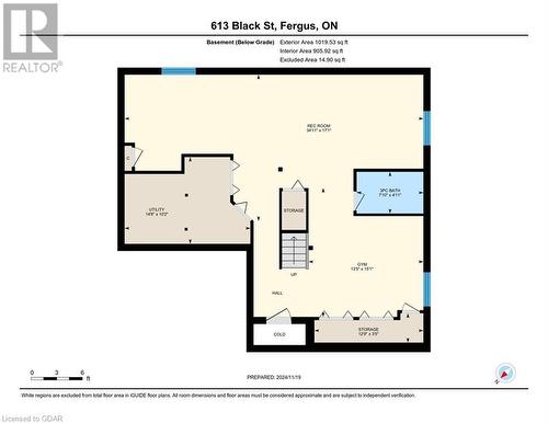 Floor plan - 613 Black Street, Fergus, ON - Other