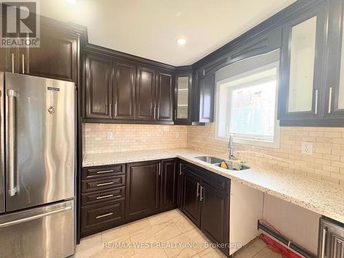 19 Golding Avenue, Brampton, ON - Indoor Photo Showing Kitchen With Double Sink