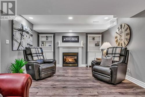 1601 Wintergrove Gardens, Mississauga, ON - Indoor With Fireplace