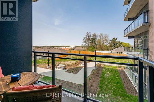 203 - 332 Gosling Gardens, Guelph, ON - Outdoor With Balcony With Exterior