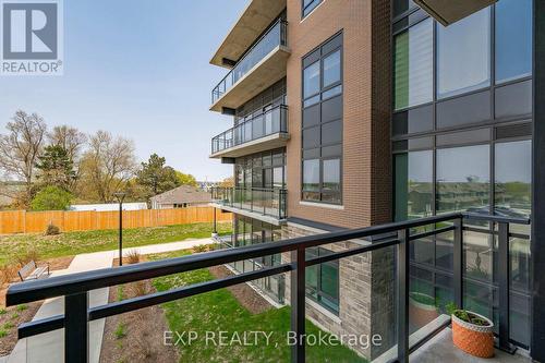 203 - 332 Gosling Gardens, Guelph, ON - Outdoor With Balcony With Exterior