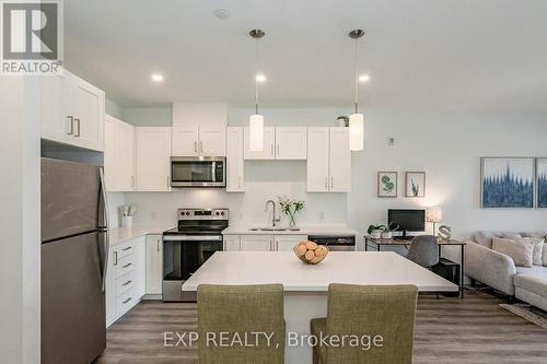 203 - 332 Gosling Gardens, Guelph, ON - Indoor Photo Showing Kitchen With Upgraded Kitchen