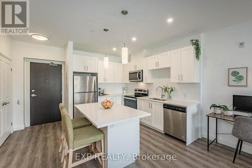 203 - 332 Gosling Gardens, Guelph, ON - Indoor Photo Showing Kitchen With Upgraded Kitchen