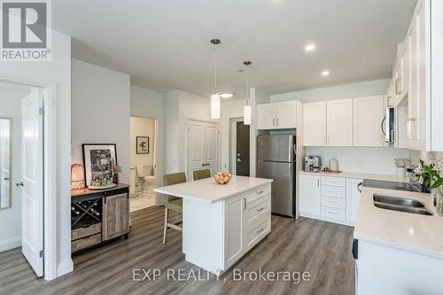 203 - 332 Gosling Gardens, Guelph, ON - Indoor Photo Showing Kitchen With Double Sink